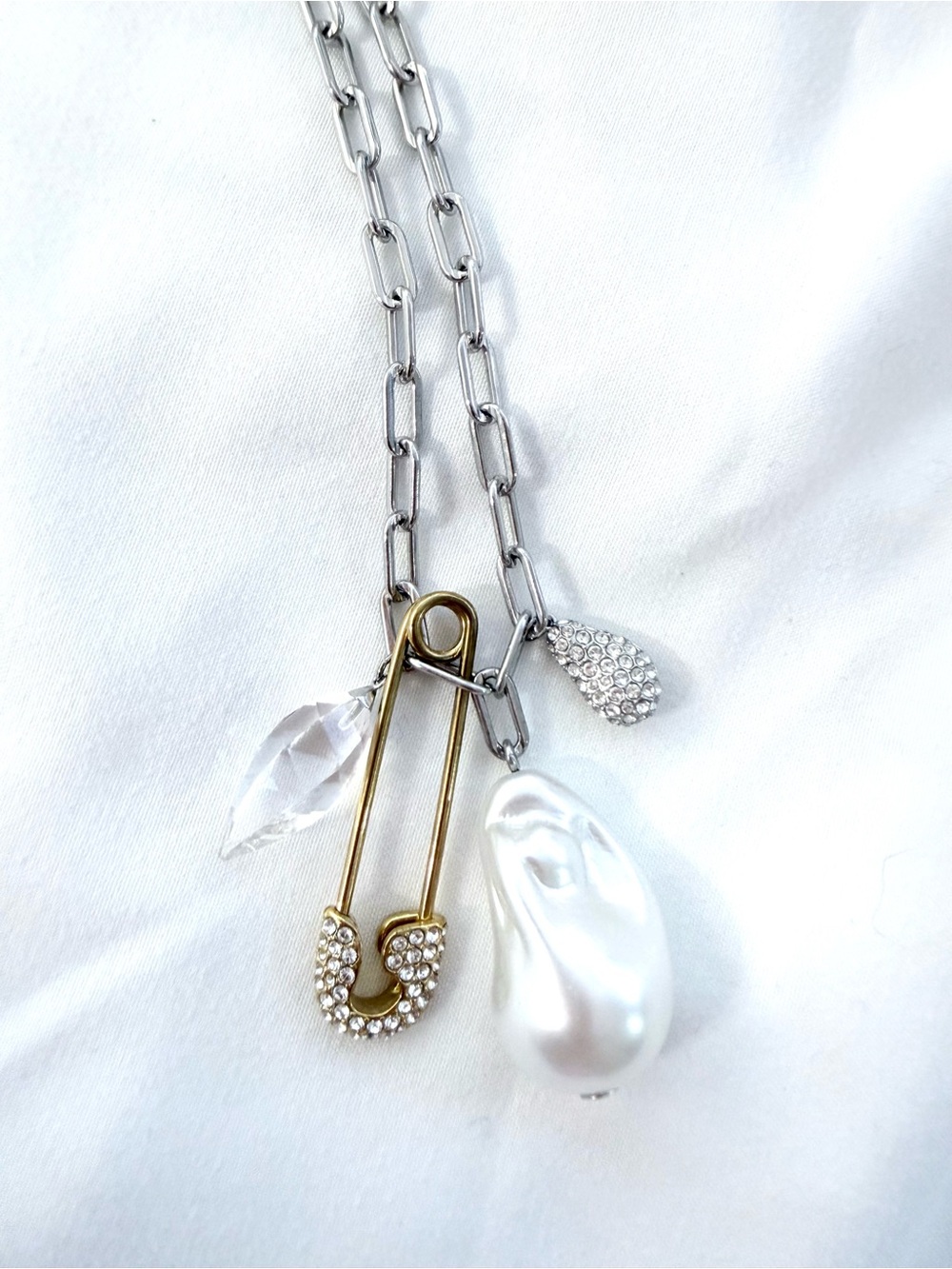 Swarovski So Cool Cluster Necklace